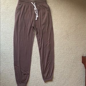 UO brown joggers